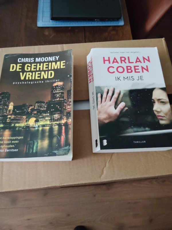 Harlan coben en Chris mooney