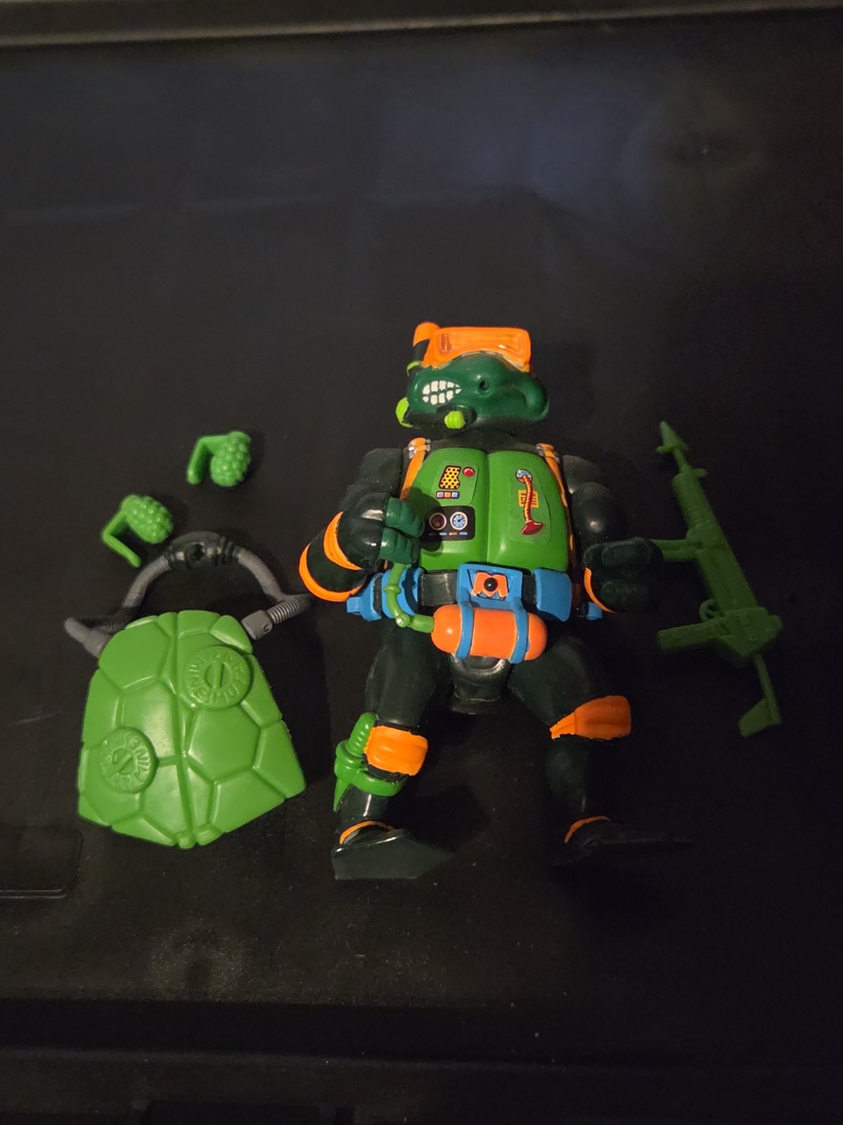 1992 Teenage Mutant Ninja Turtles TMNT Navy Seal 100% completo 
