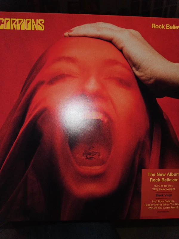 Scorpions..Rock believer LP rare !!