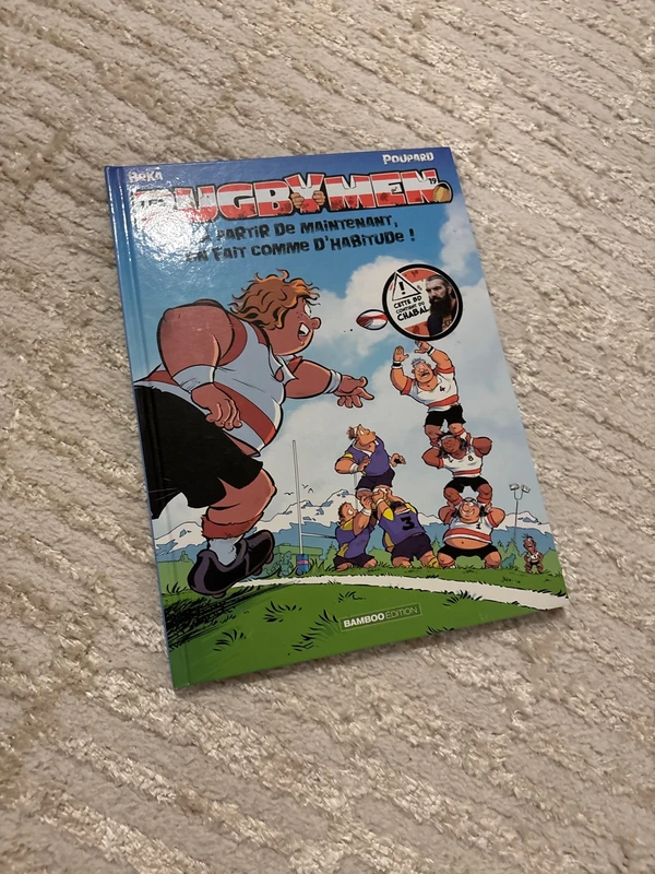 Bande dessinée rugbymen neuf