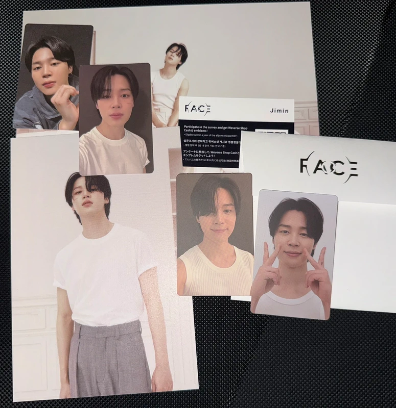 bts jimin face album