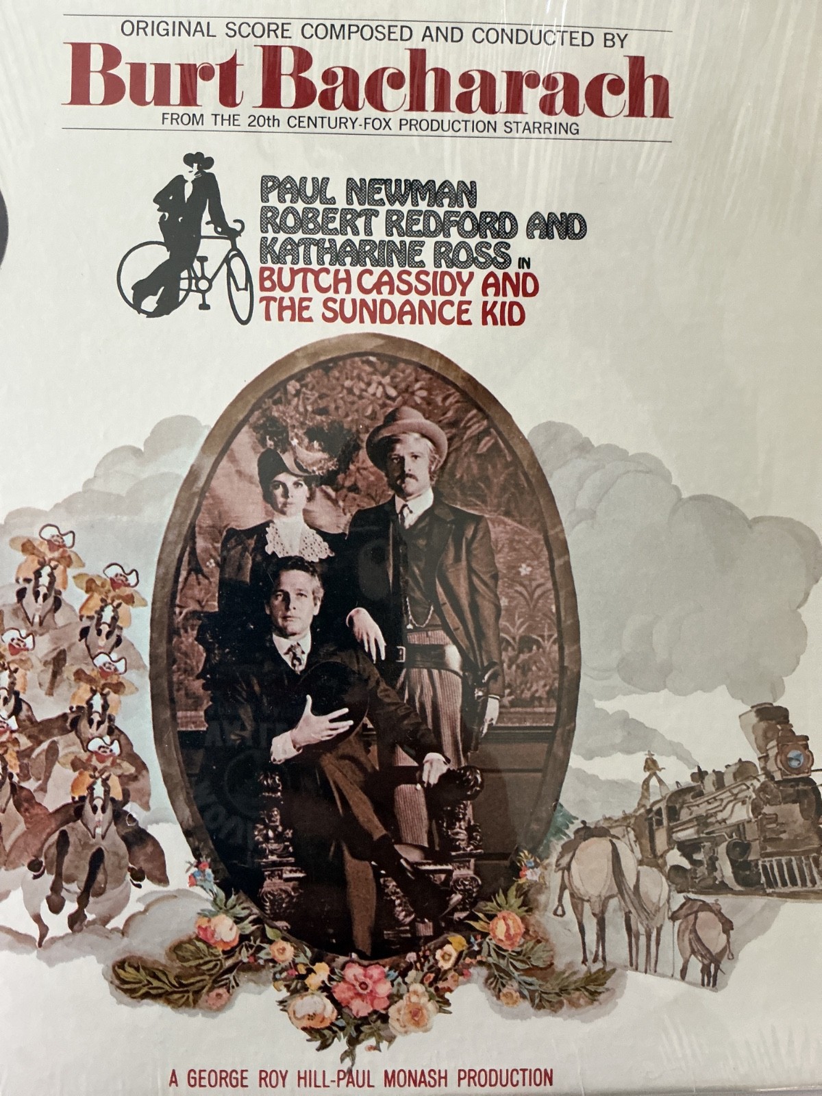 Burt Bacharach BUTCH CASSIDY AND THE SUNDANCE KID 1969 M-vnyl LP+bonus CD TESTED