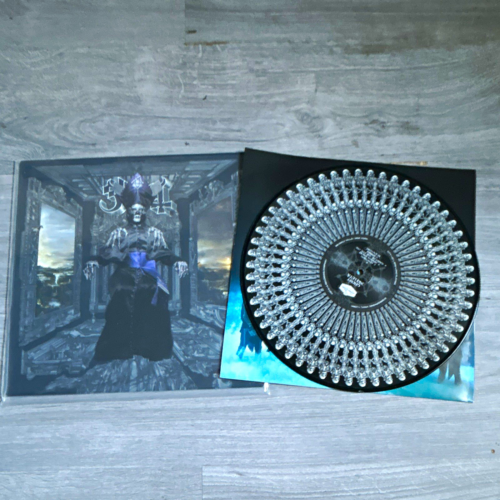 Ghost skeleta 12" zoetrope skeleton Disc Vinyl EP 45 RPM Loma Vista 