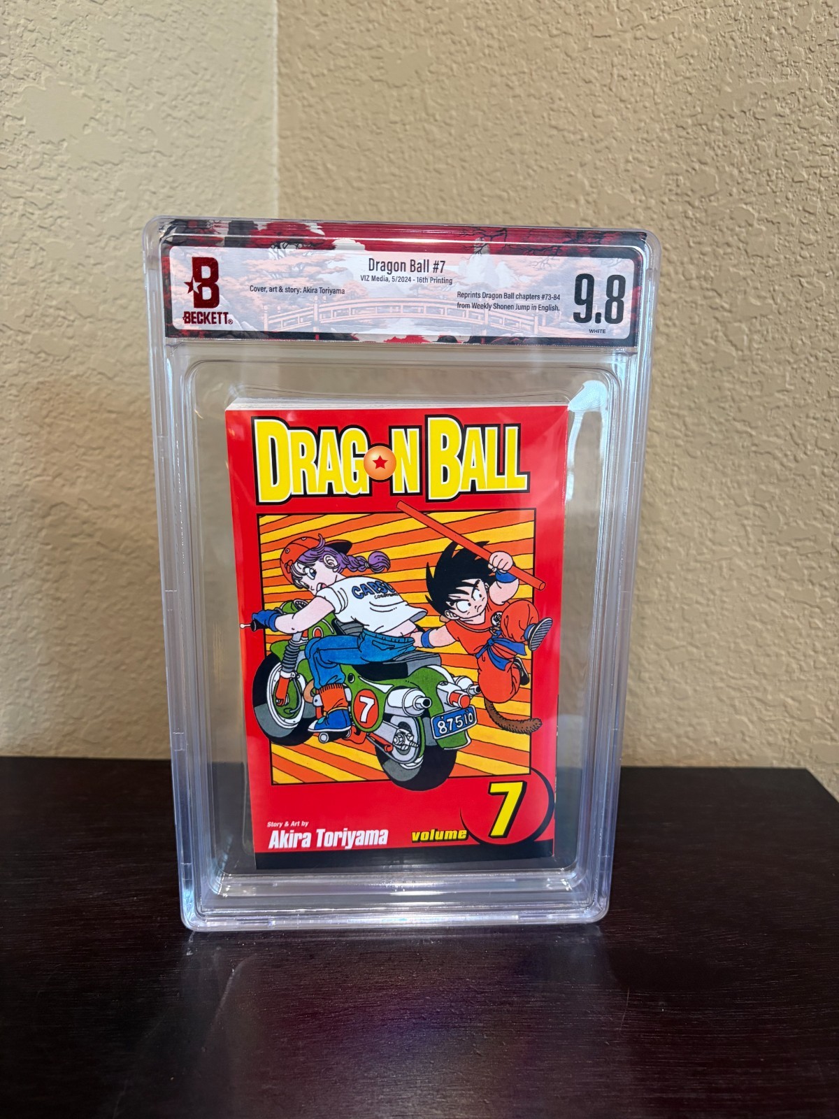 Dragon Ball (Manga) Volume #7 di VIZ MEDIA Shonen Jump - Beckett BGS Manga 9.8