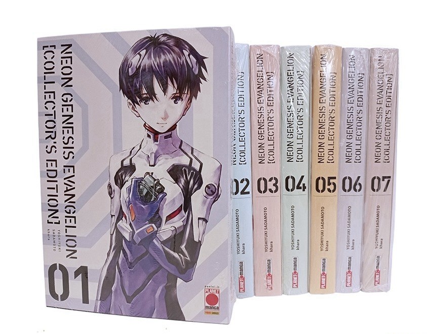 !! SCONTO 10% Neon Genesis Evangelion Collector's Edition set vol. 1-7 ITA