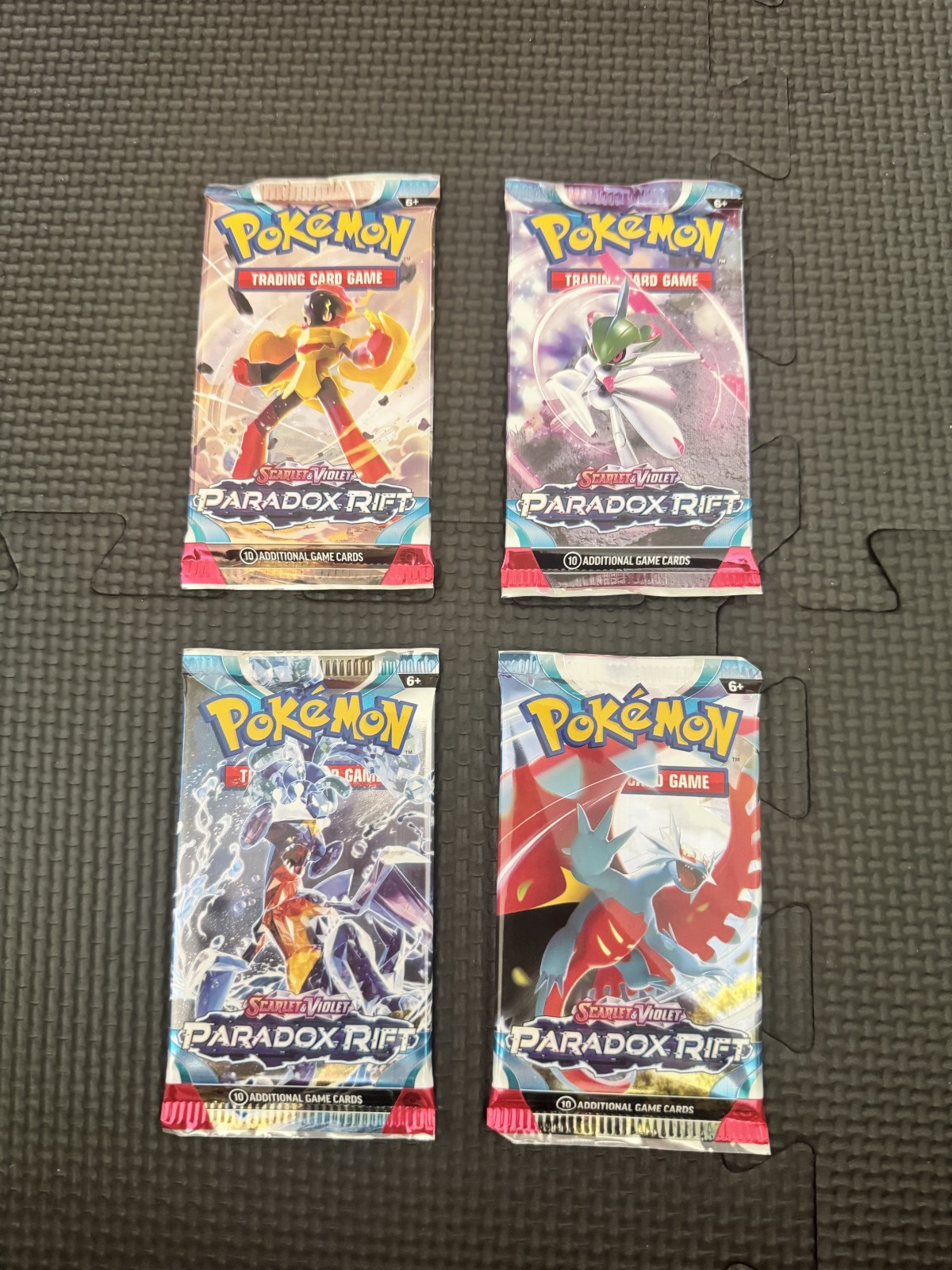 Pokemon Paradox Rift Booster Packs X 4 | Full Art Set New & Sealed