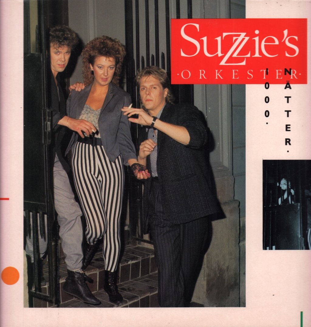 Suzzies Orkester 1000 Nätter LP vinyl Sweden Wea 1985 with inner sleeve 2407661