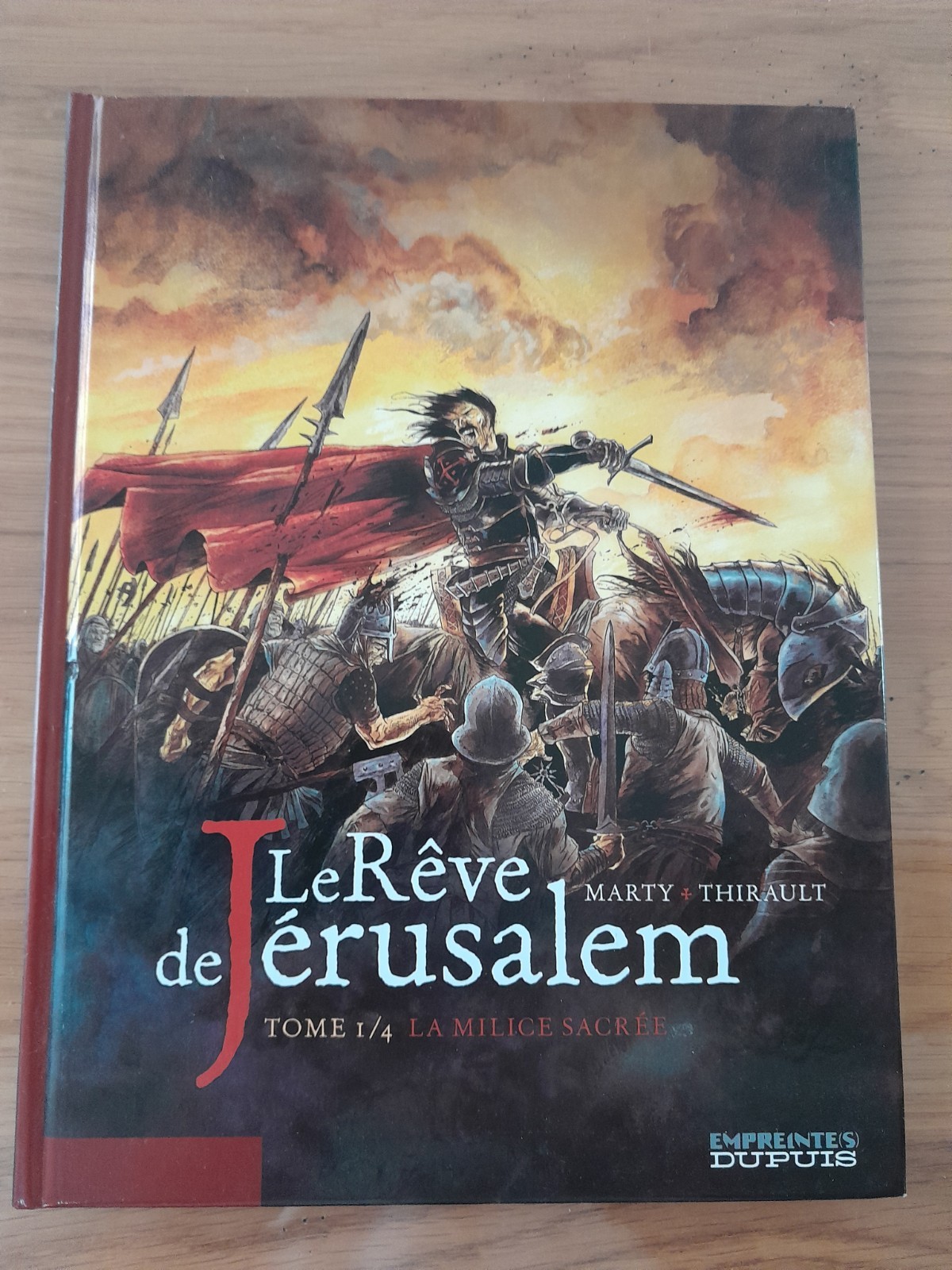 SERIE COMPLETE  LE REVE DE JERUSALEM    DUPUIS  TOUS EN E.O   TBE  4 TOMES