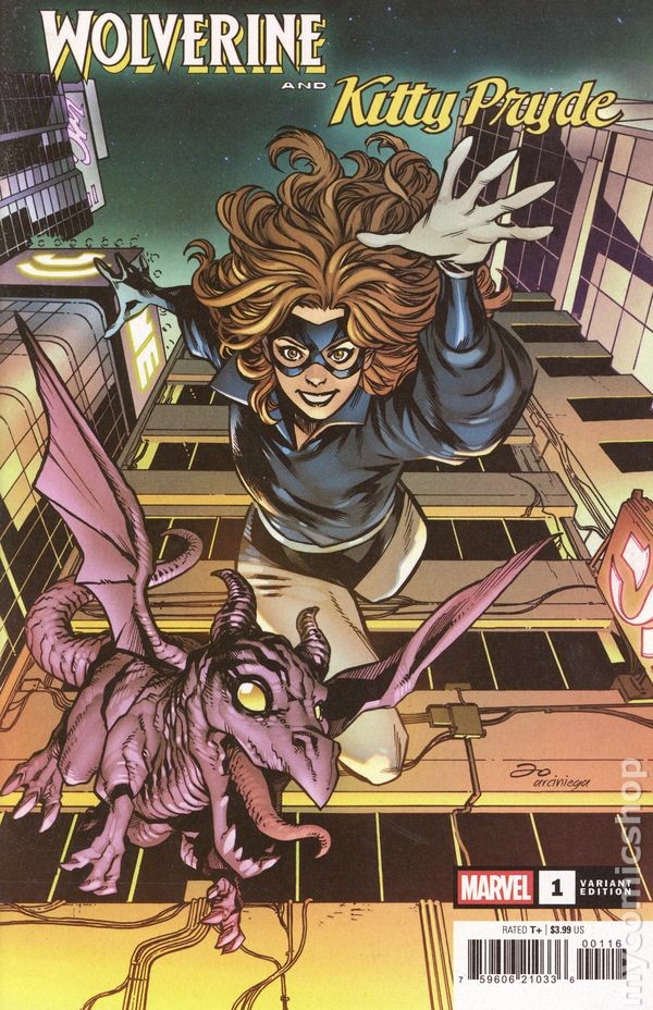 Wolverine e Gattino Pryde 1F VF 2025 Immagine Stock