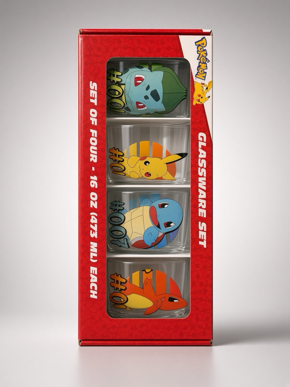 set bicchieri pokemon