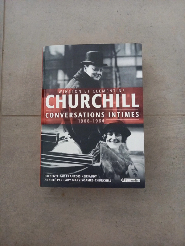 Livre Churchill Conversations intimes