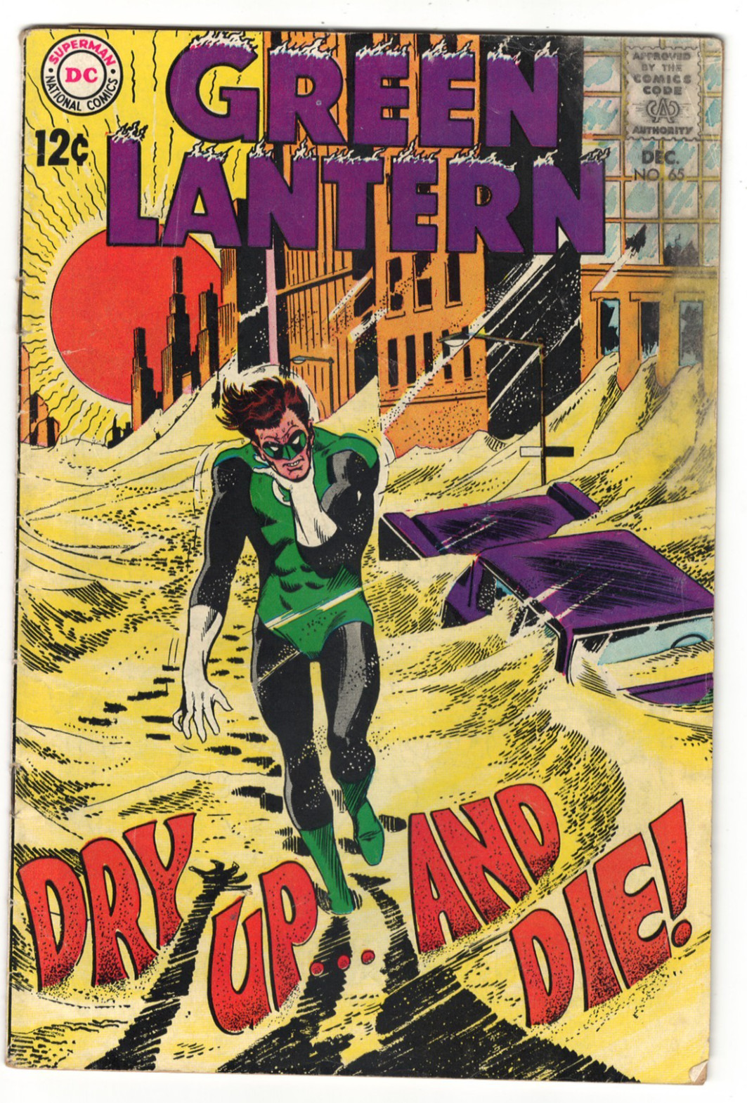 Green Lantern #65 (GD/VG) (DC Comics 1968)