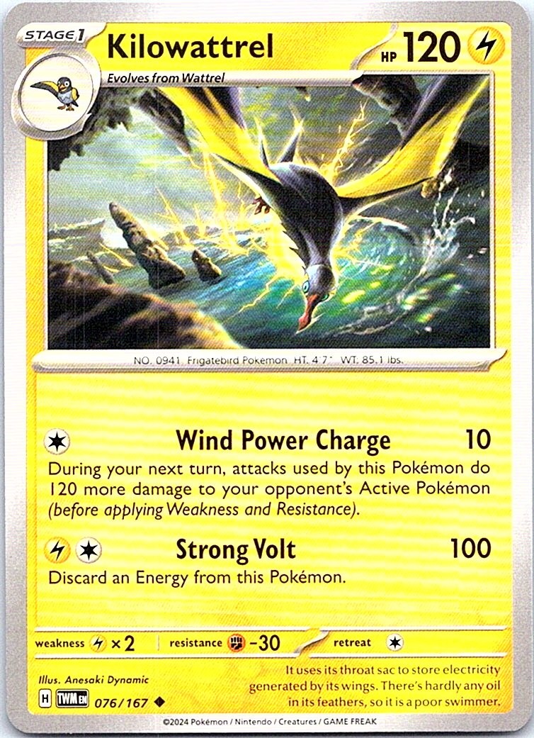 Kilowattrel [TWM - 076/167] NM EN