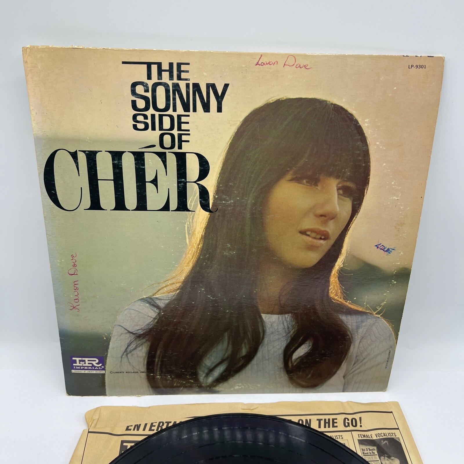 Cher The Sonny Side Of Cher Imperial LP-9301 US 1966 Vinyl LP Album