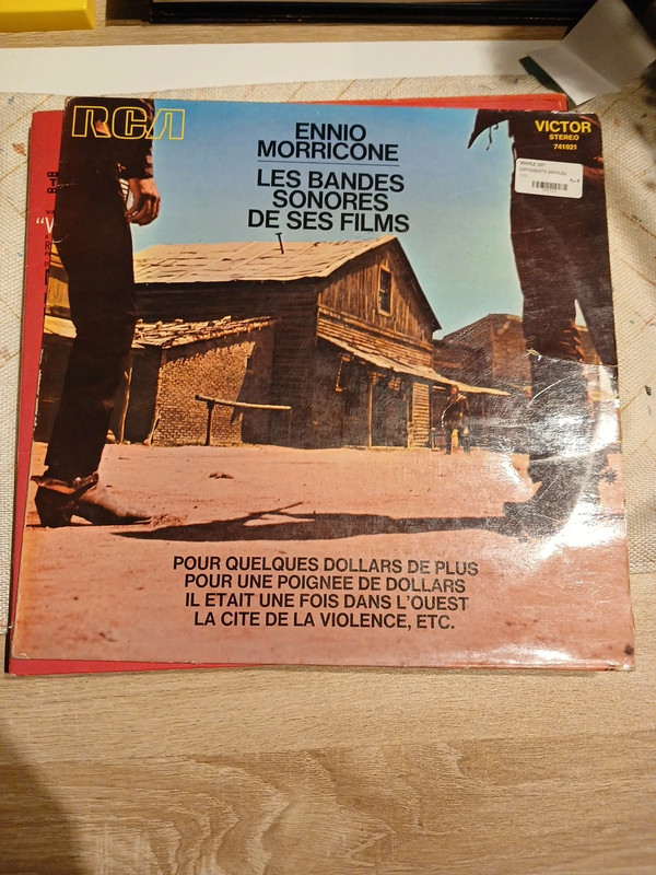 Vinyle 33t  Ennio Morricone