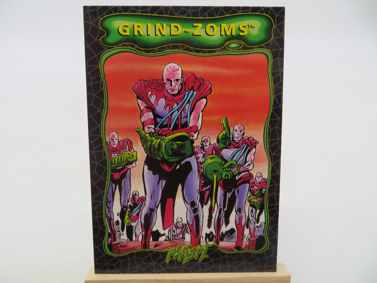 1993 PLASM CARD #125 GRIND-ZOMS trading card singola vintage