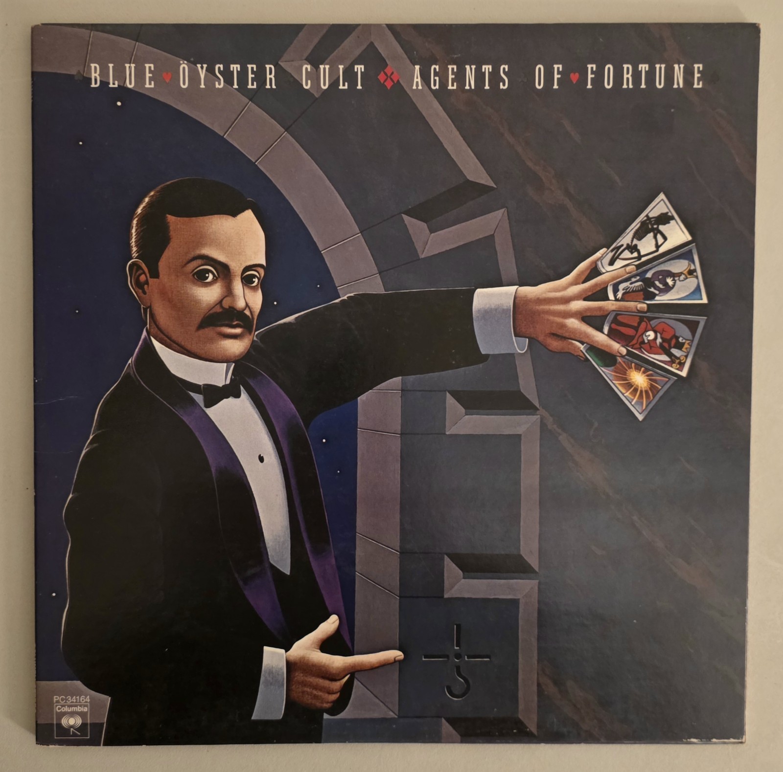 Blue Oyster Cult  Agents Of Fortune  Vinyl LP Record VG+  Don't Fear The Reaper