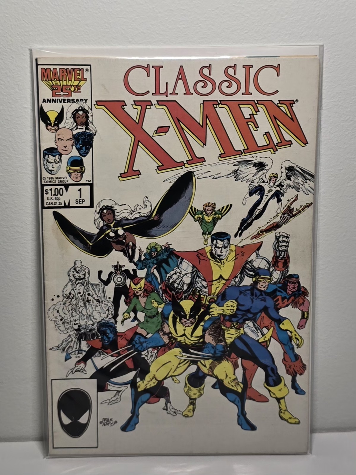Classic X-Men #1 1986 Marvel Comics Book 