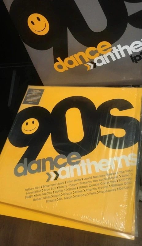 90’s dance anthems vinyle