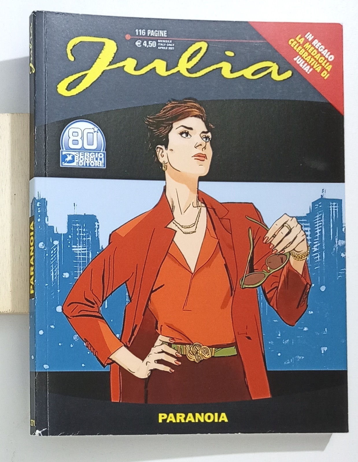 I148204 JULIA n. 271 - Paranoia - Bonelli 2021