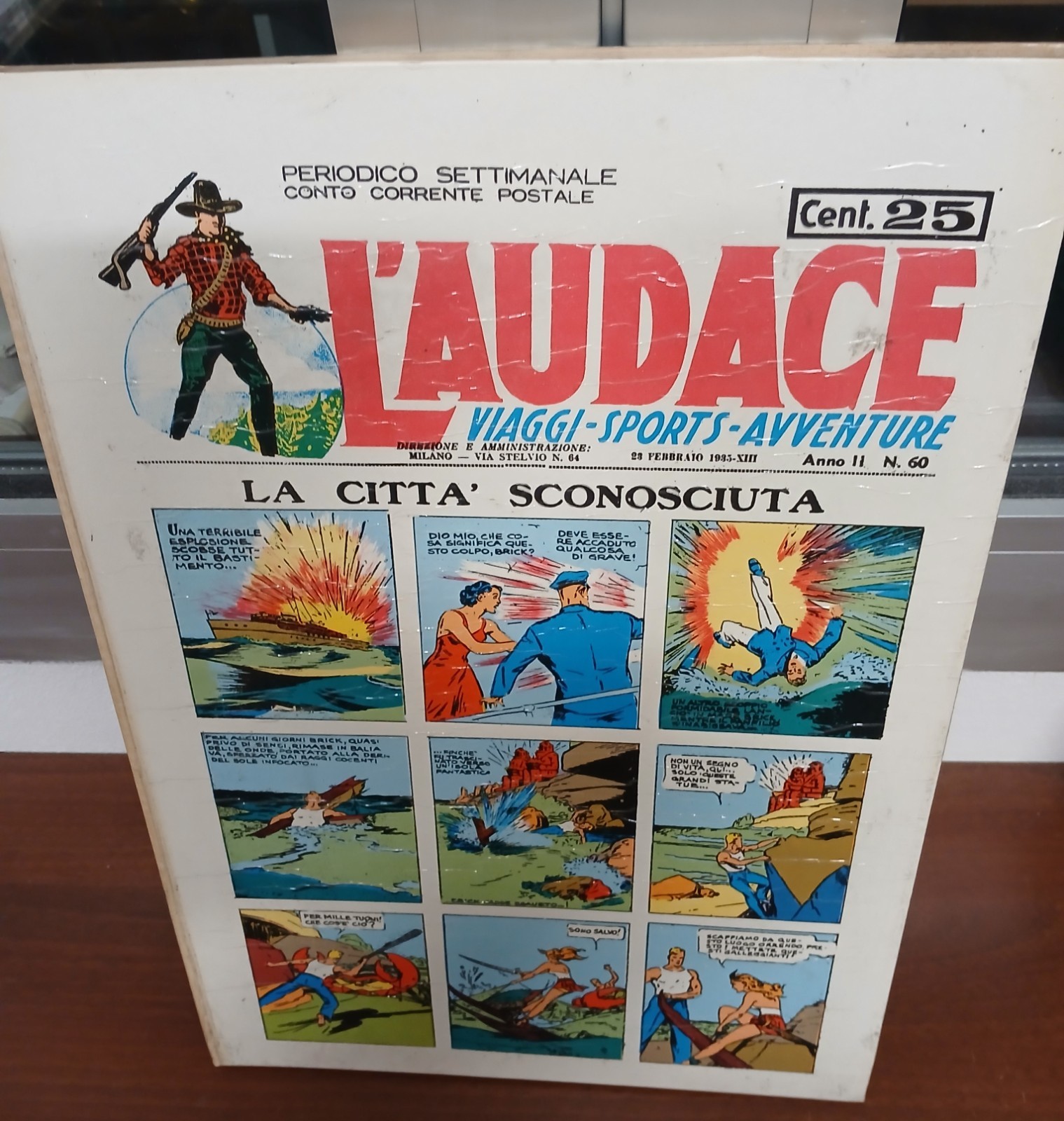L'AUDACE DI LOTARIO VECCHI 1/17 Serie completa - Ristampa