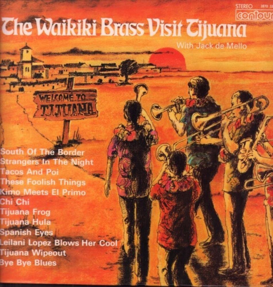 Jack De Mello - WAIKIKI BRASS VISIT TIJUANA Vinyl (1968) Fast and FREE P&P