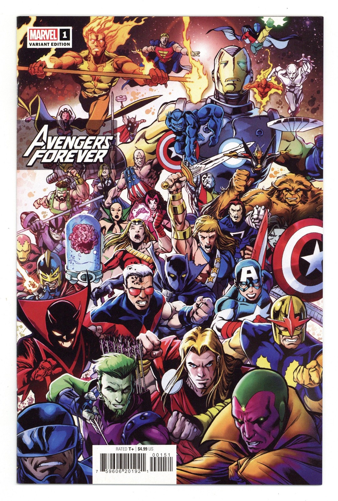 Avengers Forever 1E Pacheco variante 1:50 quasi nuovo - 9.2 2022