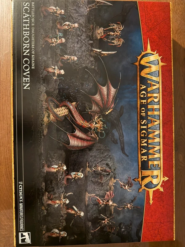 Daughters of khaine army box scathborn coven age of sigmar