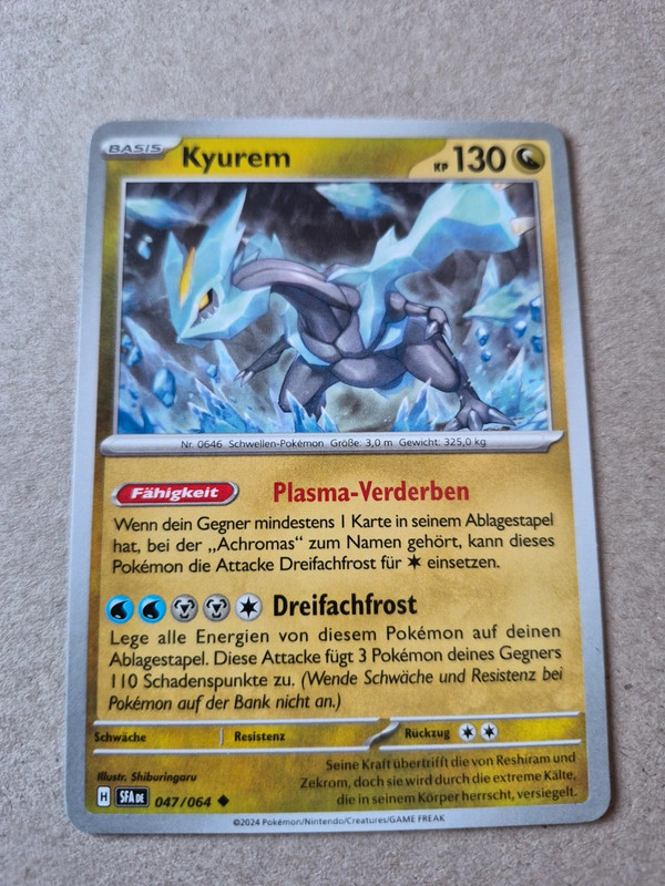 Pokémon Karte Kyurem