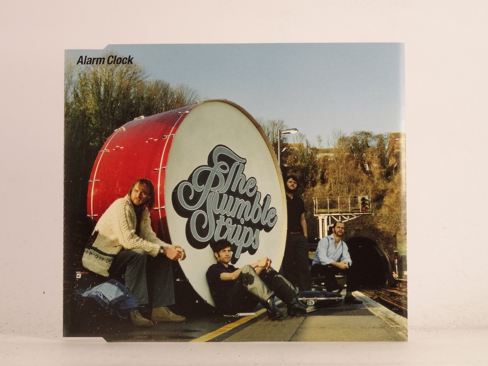 THE RUMBLE STRIPS ALARM CLOCK (K57) 2 Track CD Single plus Picture Sleeve ISLAND