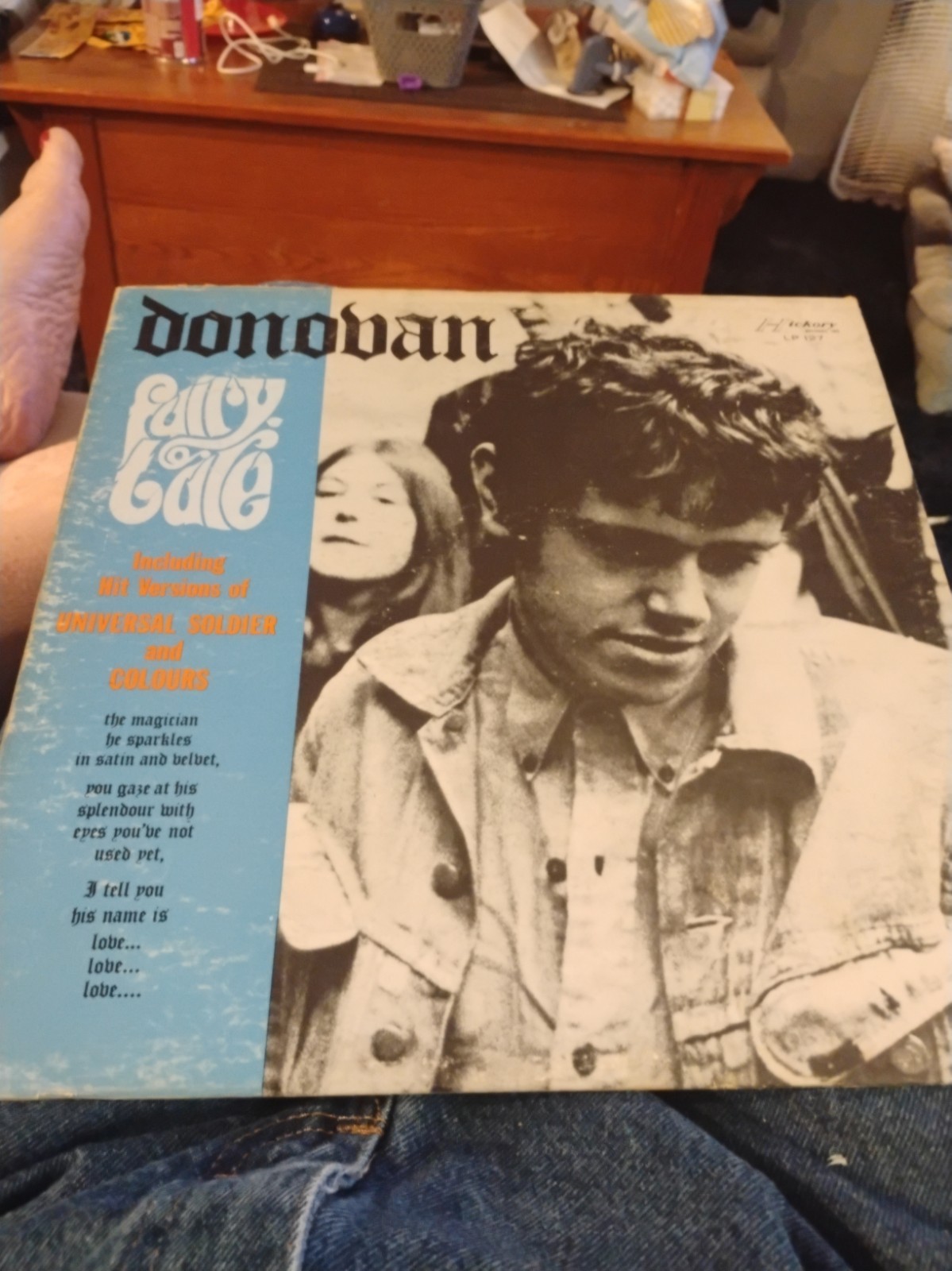 DONOVAN - FAIRYTALE - VINYL RECORD LP Original 1965 Hickory Records VG/VG+