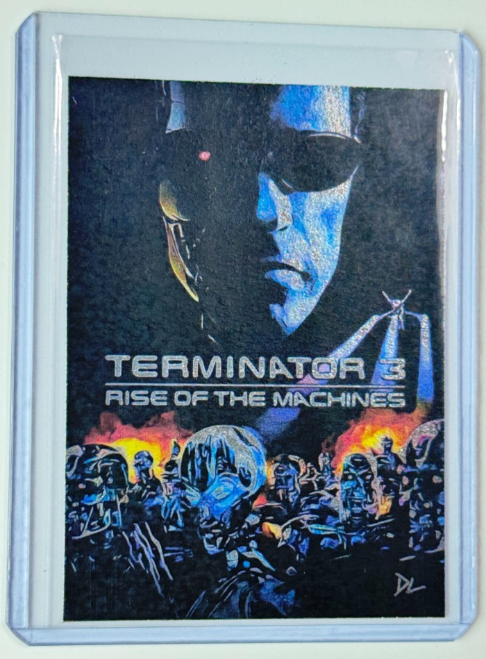 Terminator 3 Platinum Edition Artista Firmato "L'ascesa delle macchine" Card 1/1