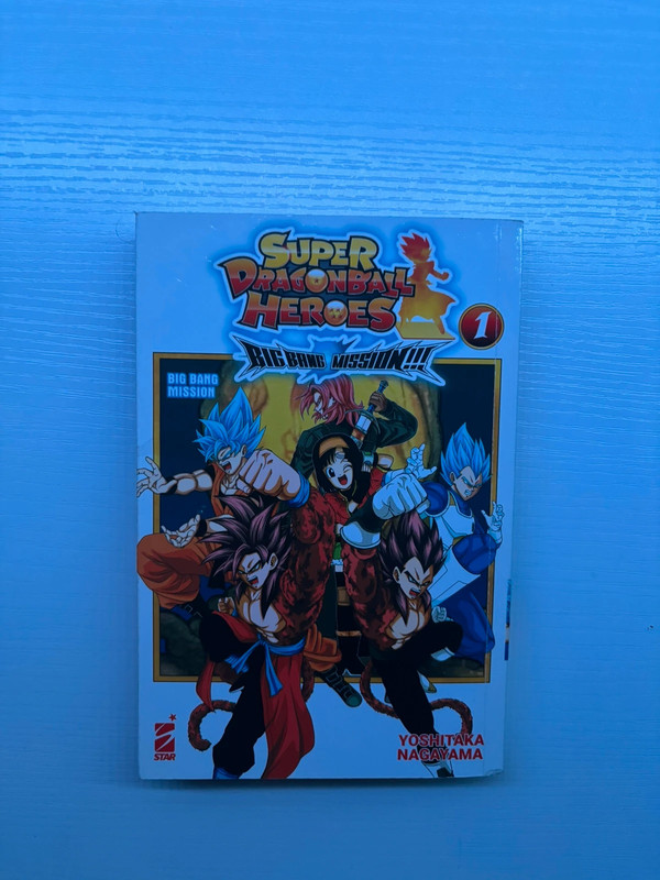 Manga Super Dragon Ball Heroes Big Bang Mission 1