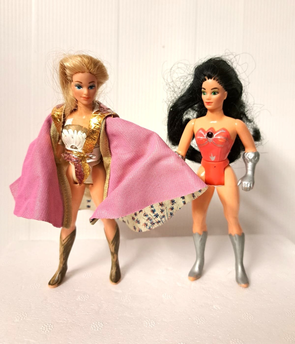 Lotto She-Ra e Catra Vintage 1984 Mattel Princess of Power MOTU Figure Originali