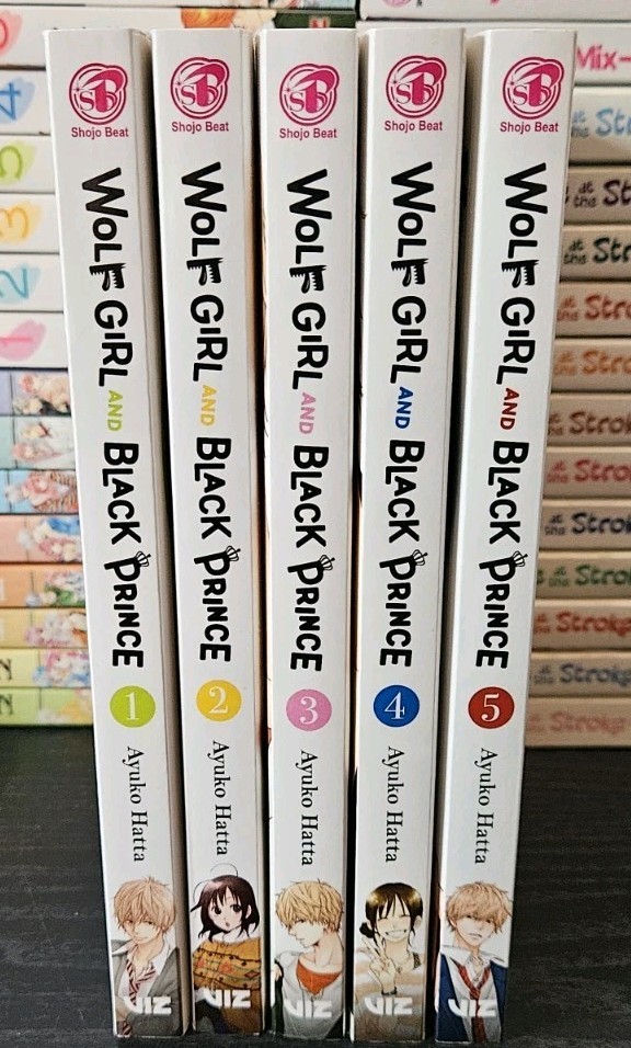 Manga Wolf Girl and Black Prince Vol 1-5 English Volumes Shojo Beat