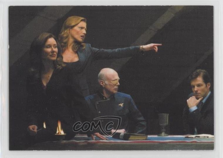 2009 Rittenhouse Battlestar Galactica Season 4 Checklist (1-63) #01 b6s