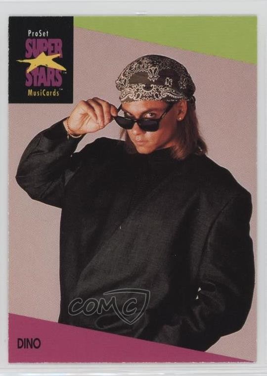 1991-92 Pro Set Super Stars MusiCards Dino #41 1b9b