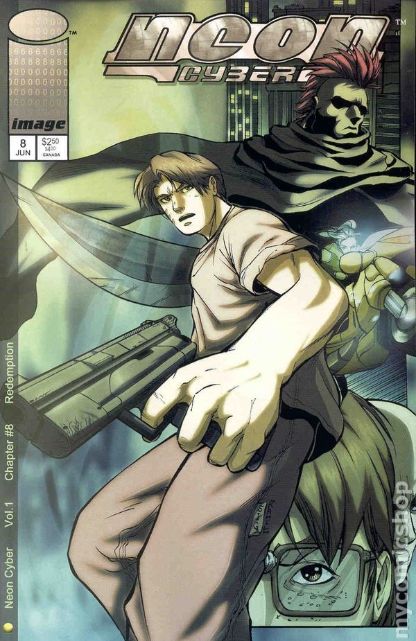 Neon Cyber #8 VF 2000 immagine stock