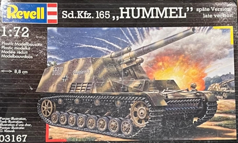 Revell - Sd. Kiz. 165 „HUMMEL" late version 1:72
