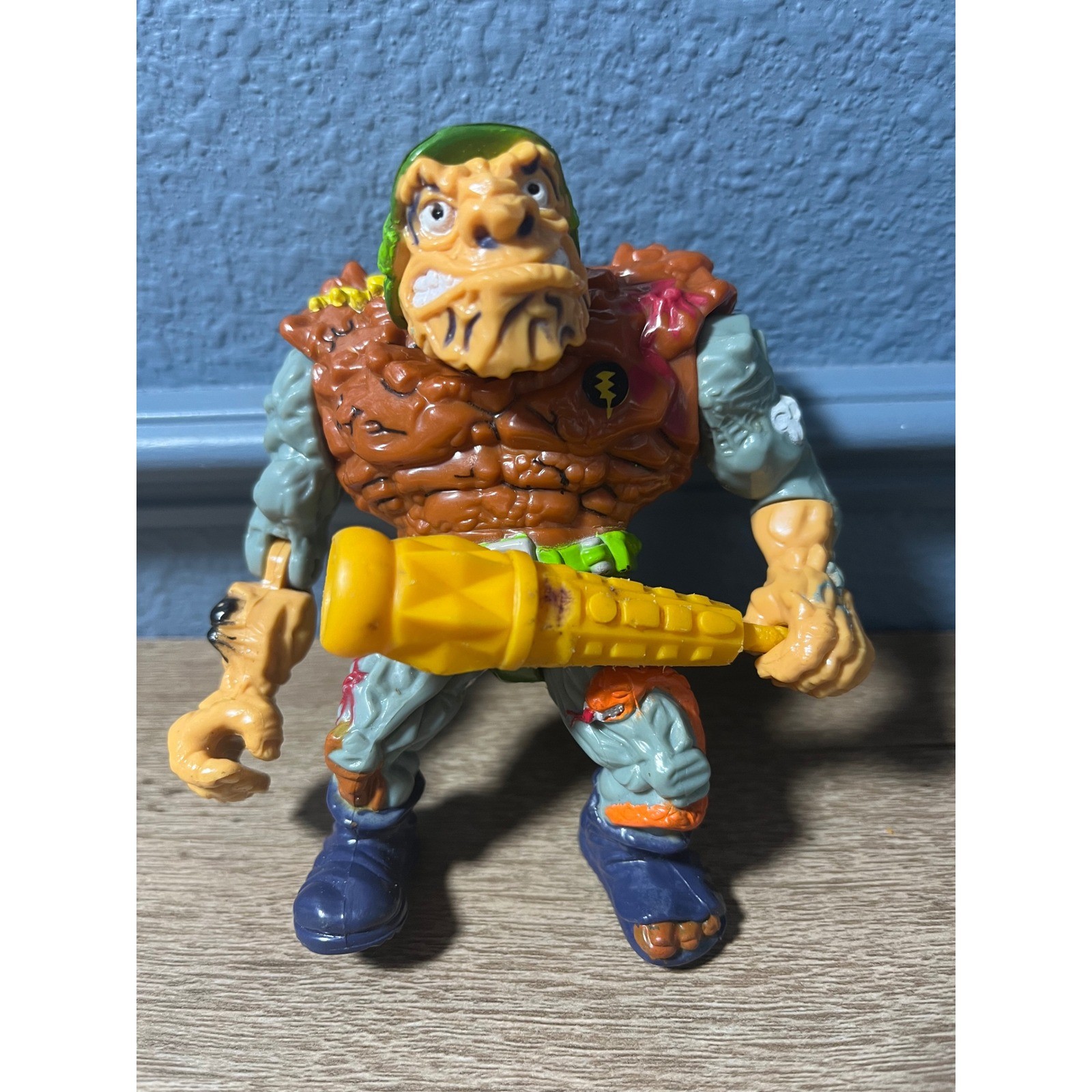 Modellino Mighty Mutant Warrior anni 80 giocattolo action figure mostro gioco per bambini