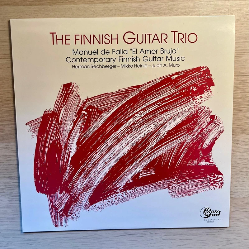 The Finnish Guitar Trio Vinilo Como Nuevo