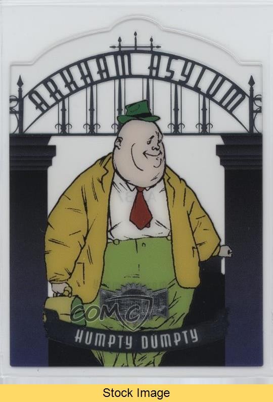 2025 Skybox Metal Universe Batman Arkham Asylum Humpty Dumpty #AA-37 LEGGI ry5