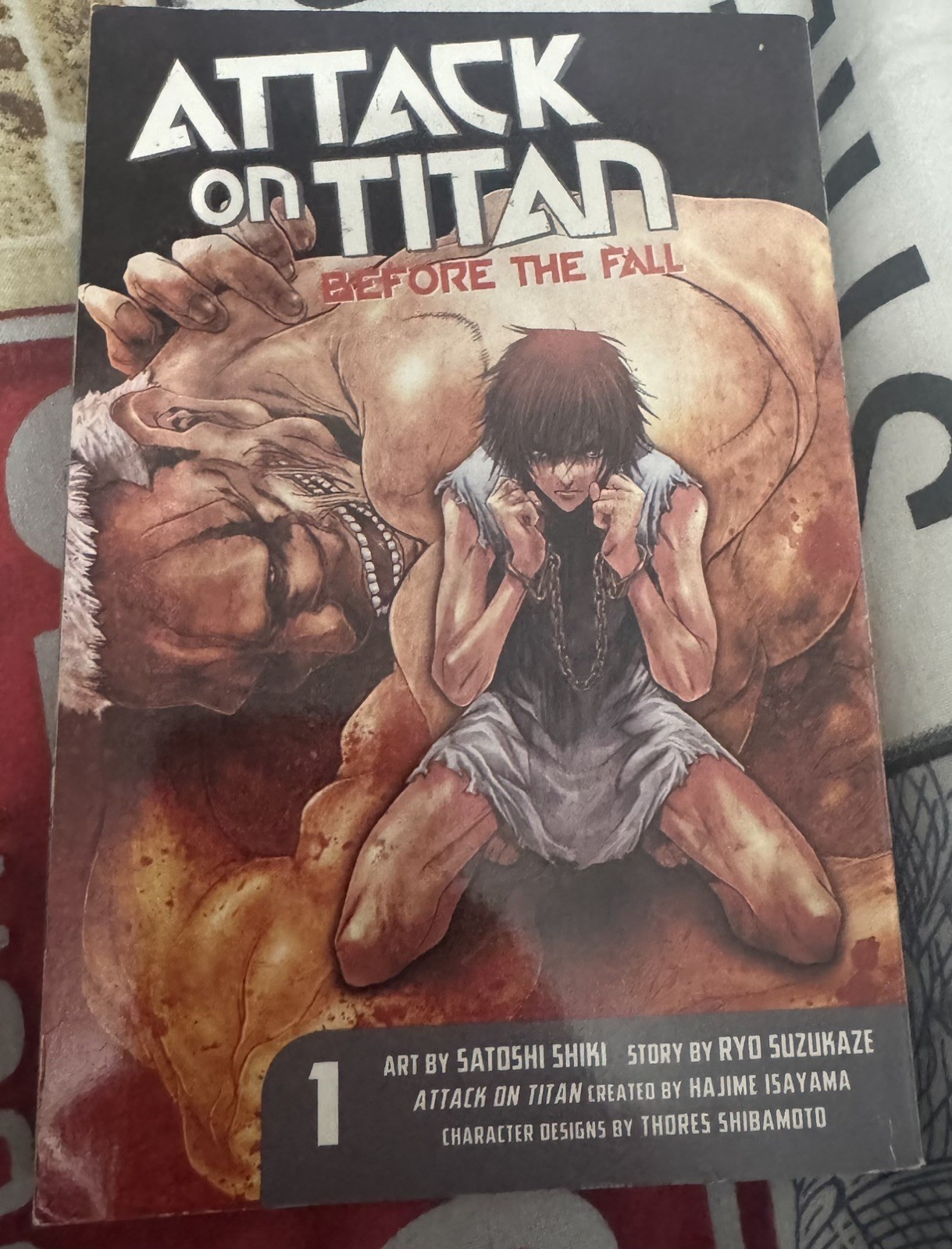 Attack On Titan Before The Fall Manga Paperback, Volumes 1