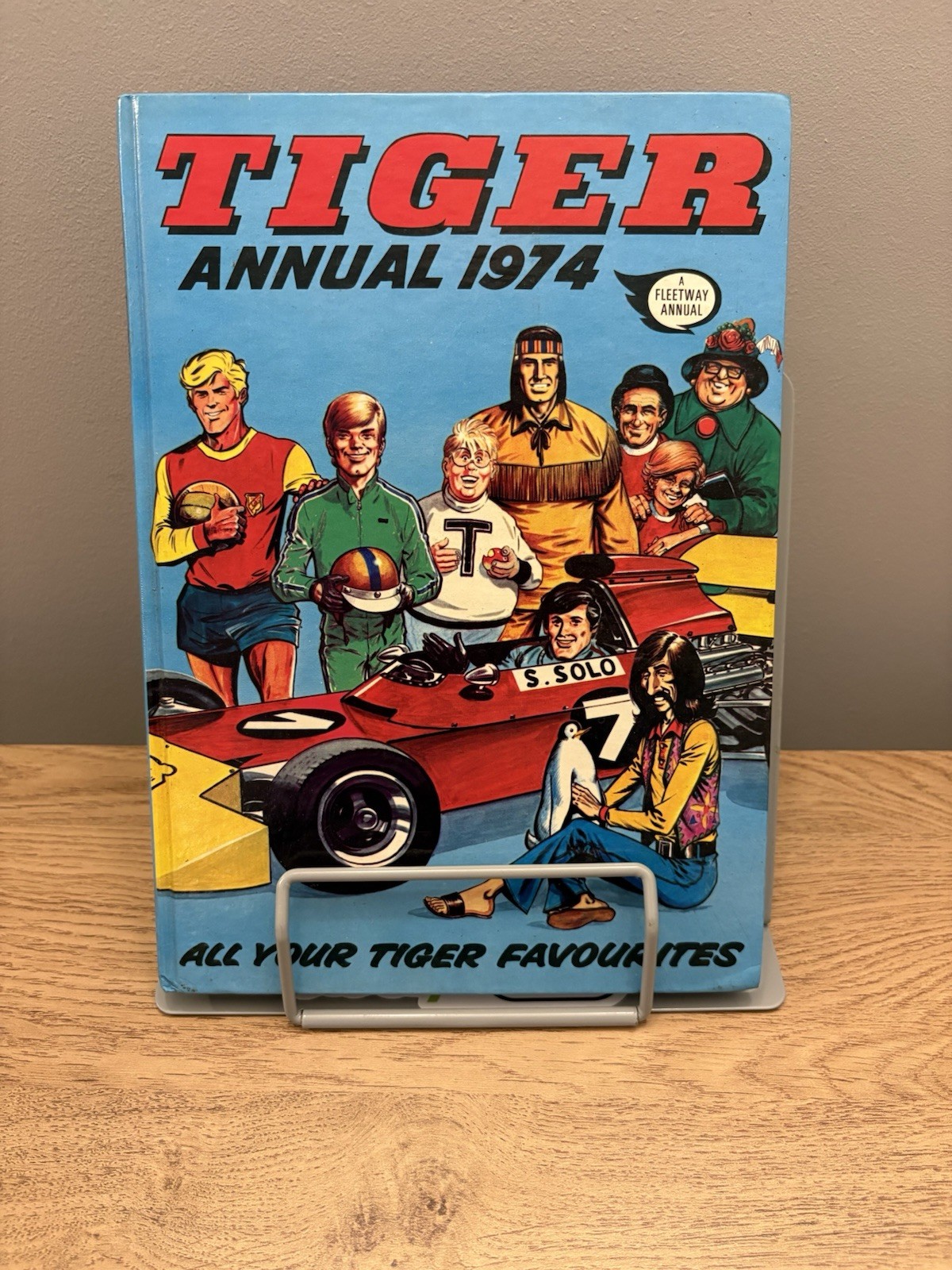 Tiger Roy of the Rovers Annual 1974 Fantastic 70's Sports Annual Unclipped