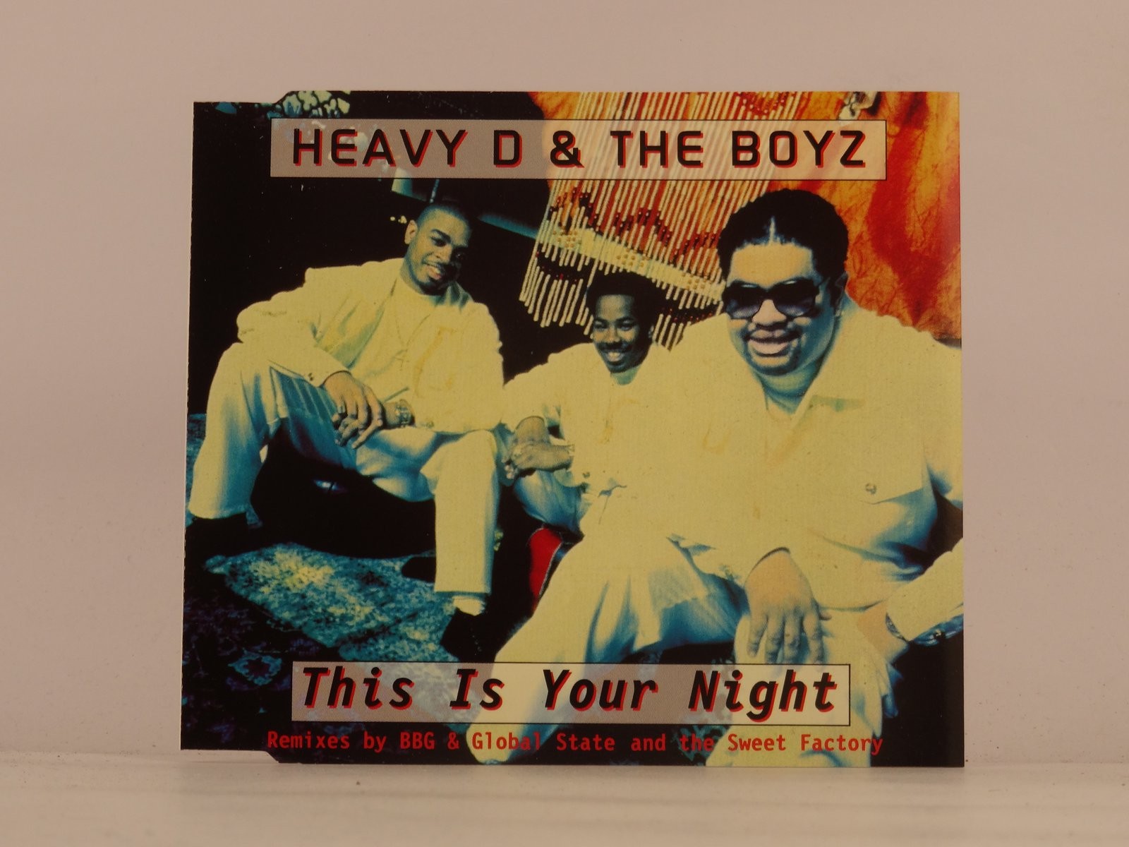 HEAVY D AND THE BOYZ THIS IS YOUR NIGHT (L28) 4 Track CD Single plus Picture Sle