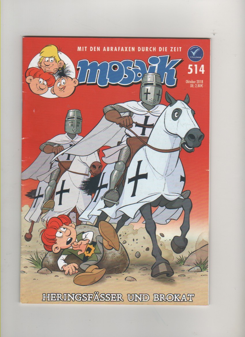 Mosaico Abrafaxe quaderno 514