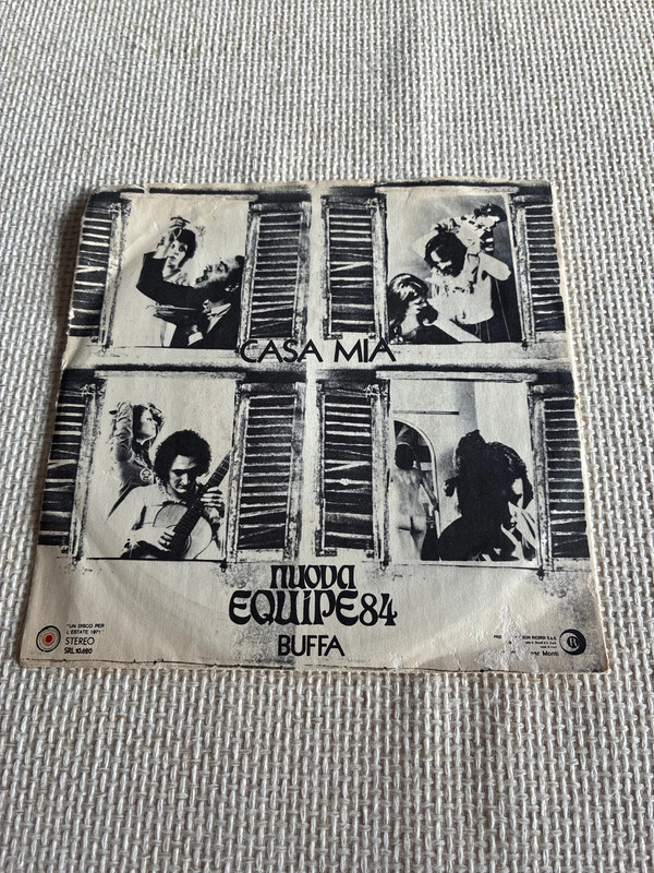 Vinile 45 giri casa mia equipe 84