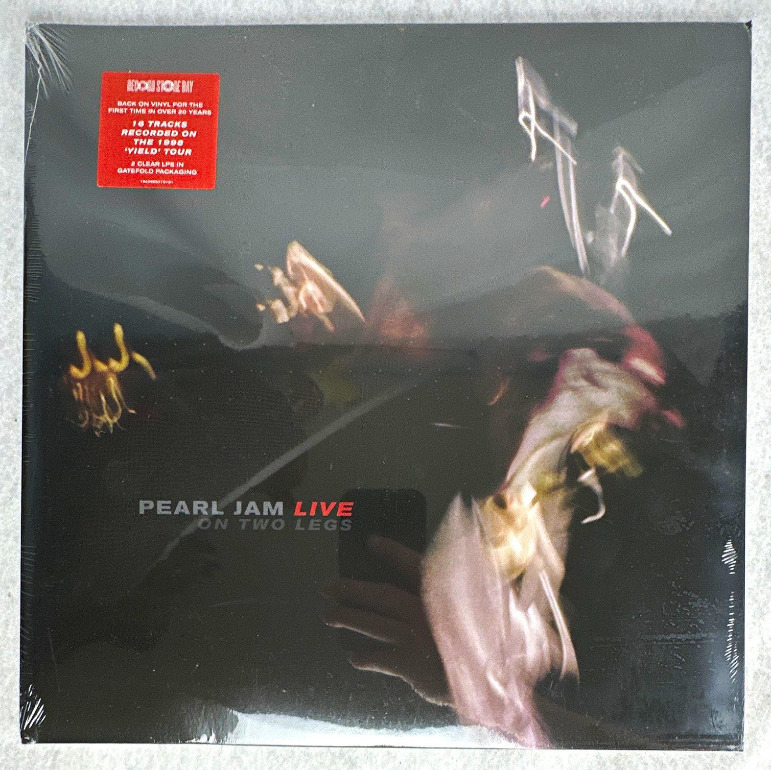 Pearl Jam Live on Two Legs Record Store Day Clear Vinyl 2LP New & Sealed