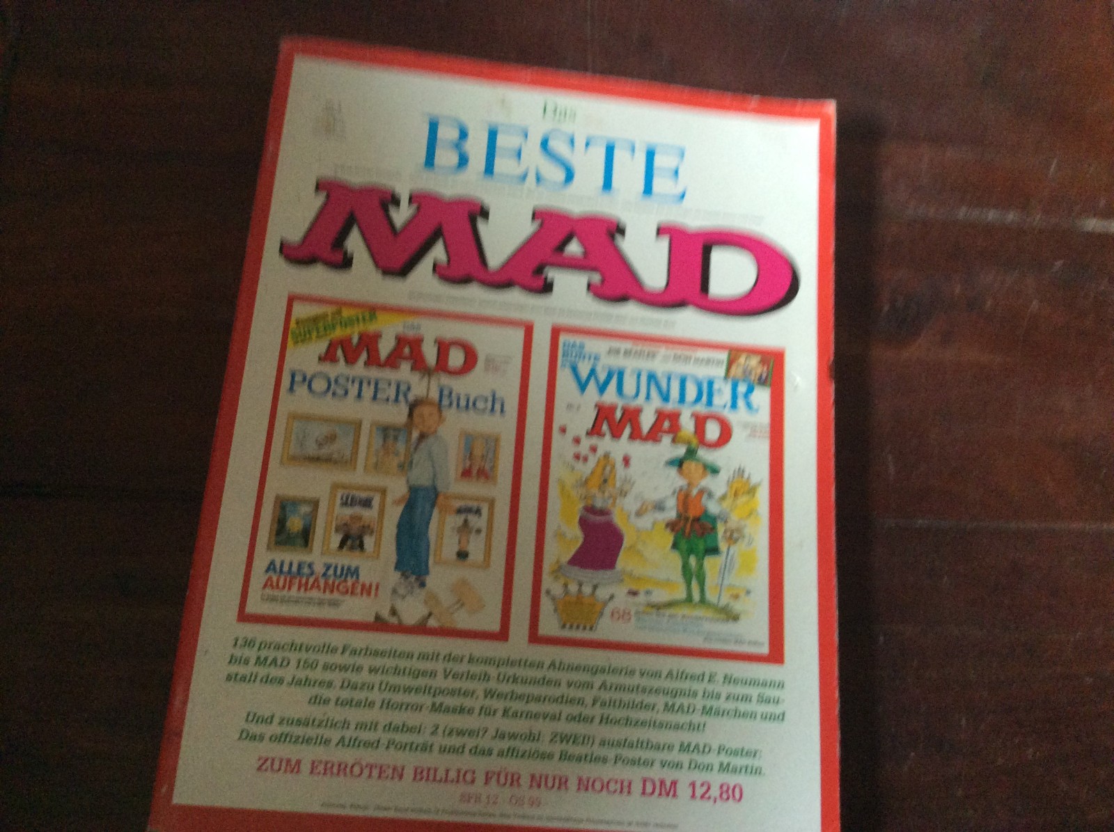 MAD [2 quaderni in un volume] libro poster incl. super poster + meraviglie fiabe MAD