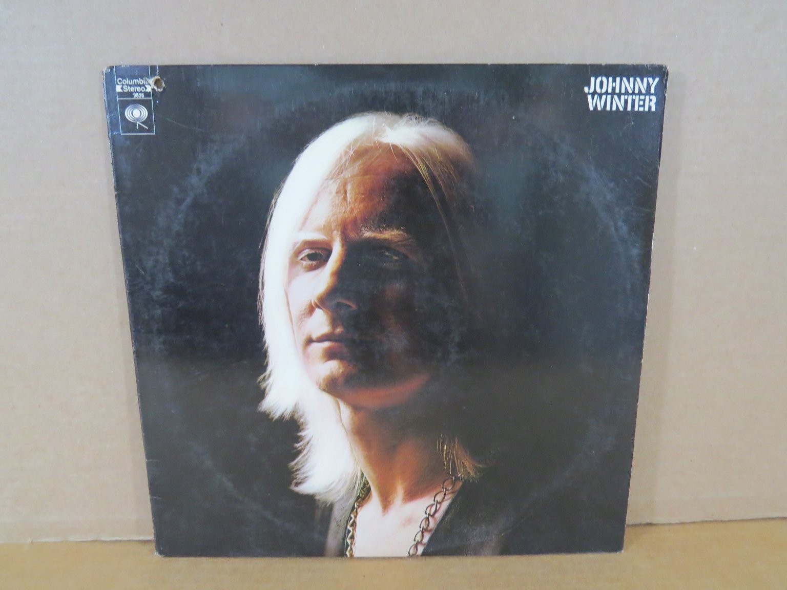 Johnny Winter - Johnny Winter LP Record 1969 Columbia Blues Rock 33 RPM EXC